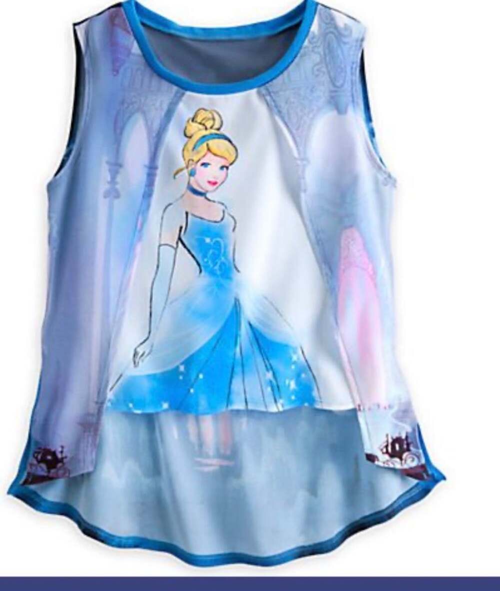 Disney Boutique Cinderella Tank Top Size S